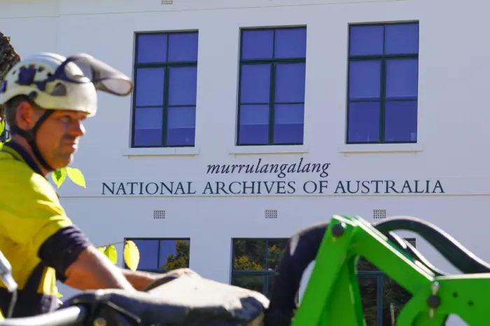 Tree removal NATIONAL ARCHIVES OF AUSTRALIA by O'Brien Tree Services